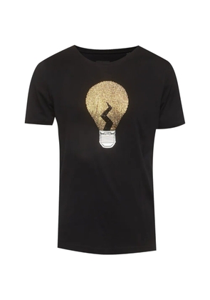 Fendi Pre-Owned lightbulb embellished T-shirt - Black