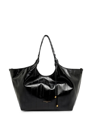 GIANNI CHIARINI large Dua leather shoulder bag - Black