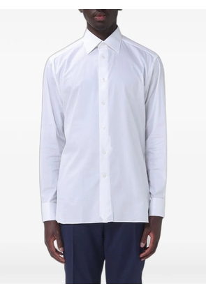 Zegna long-sleeved shirt - White