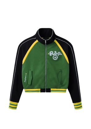 GV Gallery Raspberry Hills Jamaica Berry logo-patch jacket - Green