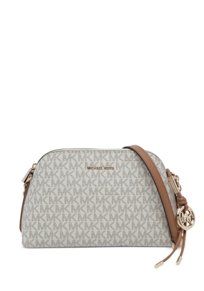 Michael Michael Kors small Freddie logo-print shoulder bag - Neutrals