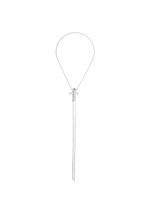 LAG WORLD Croix cross-pendant necklace - Silver