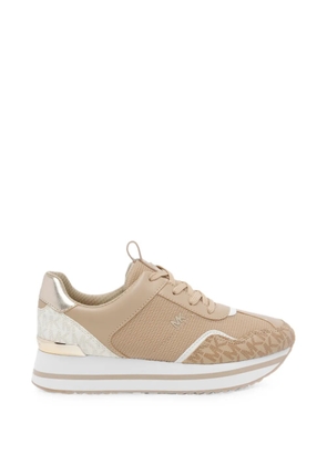 Michael Michael Kors Raina logo-print sneakers - Neutrals