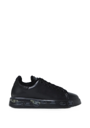 Premiata Belle logo-print sneakers - Black