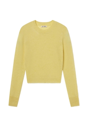 ÉTERNE Francis crew-neck sweatshirt - Yellow