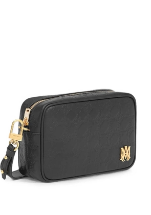 AMIRI Ma Quad monogram leather shoulder bag - Black