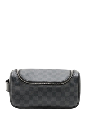 Louis Vuitton Pre-Owned 2018 Damier Graphite Toiletry Pouch clutch bag - Black