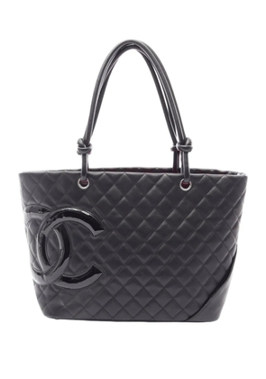 CHANEL Pre-Owned 2011 Large Cambon Ligne tote bag - Black