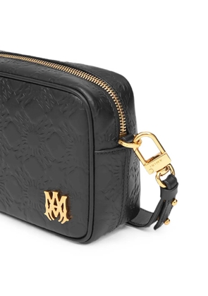 AMIRI Ma Quad monogram leather shoulder bag - Black