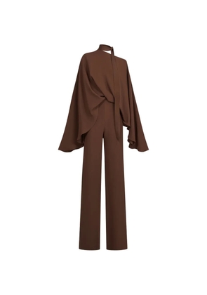 Taller Marmo Brooks draped jumpsuit - Brown