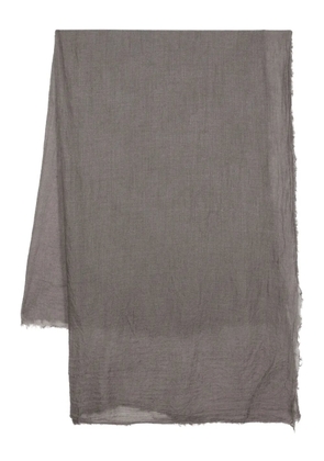 Rick Owens Follo cashmere-blend scarf - Grey