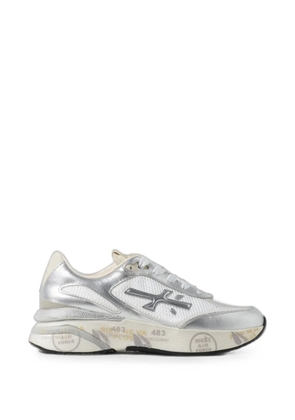Premiata Moerund panelled metallic sneakers - Silver