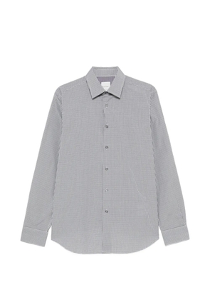 Paul Smith gingham-check buttoned shirt - Grey