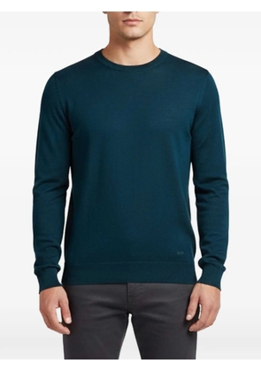 Emporio Armani Pre-Owned long-sleeve sweater - Blue