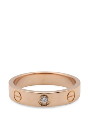 Cartier 2010s mini Love diamond ring - Pink