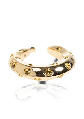 Kate Spade banana-motif crystal-embellished rings - Gold