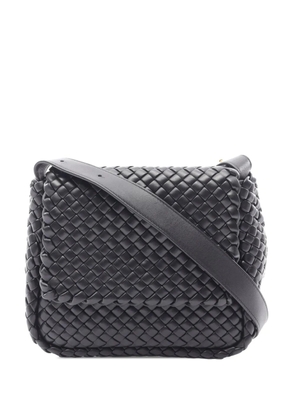 Bottega Veneta Pre-Owned 2012-2026 Small Padded Intrecciato Cobble crossbody bag - Black
