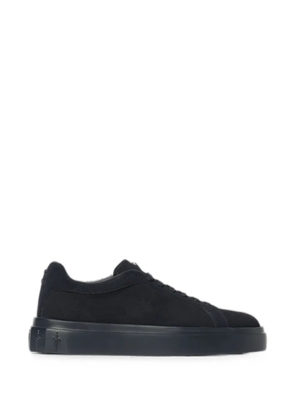 Cesare Paciotti Venus Unite suede-finish platform sneakers - Blue