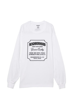 Neighborhood printed T-shirt - White