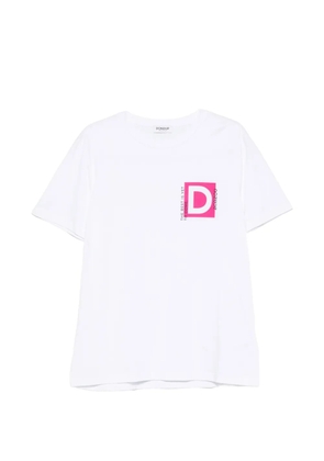 DONDUP crew-neck T-shirt - White