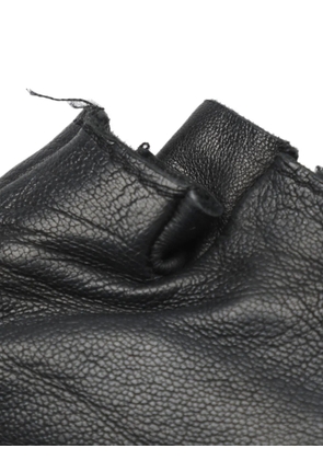 CHANEL Pre-Owned CC chain-detail fingerless gloves - Black