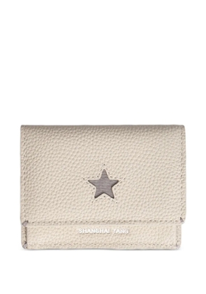 Shanghai Tang Tang Star billfold wallet - Neutrals