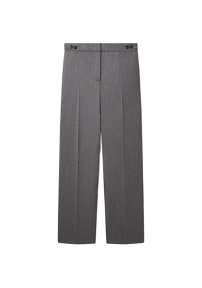 Stella McCartney button-tab pressed-crease trousers - Grey