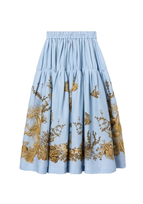 La DoubleJ Gala Placée skirt - Blue