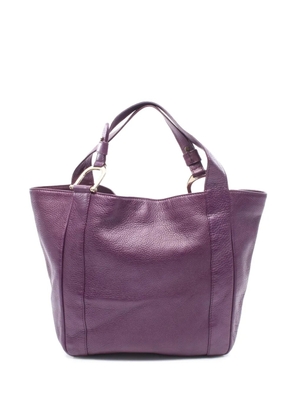 Gucci Pre-Owned 2000-2015 Leather Greenwich tote bag - Purple