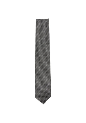 TOM FORD patterned tie - Black