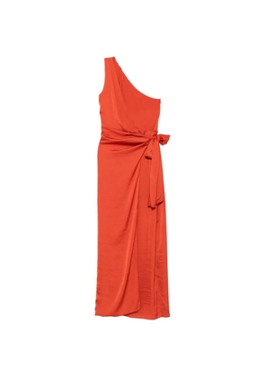 MOUTAKI one-shoulder maxi dress - Orange