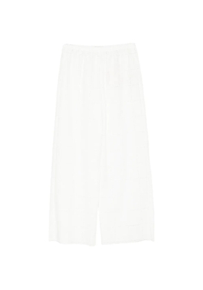 Faithfull the Brand Mora broderie-anglaise trousers - White