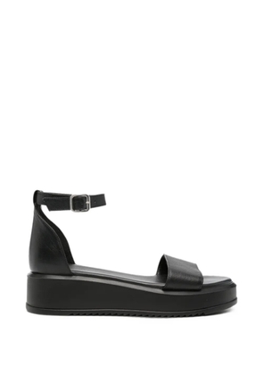 SERGIO MORETTI FIRENZE buckle-fastening sandals - Black