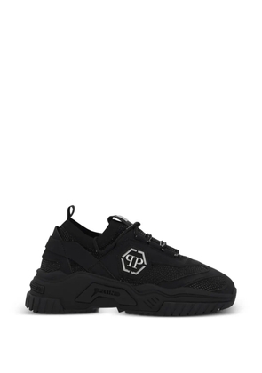 Philipp Plein Predator low-top strass sneakers - Black