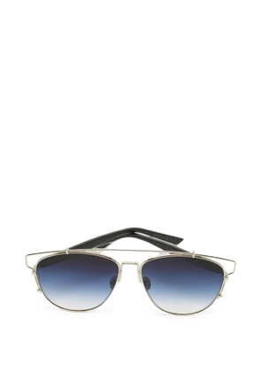 Christian Dior Pre-Owned Technologic pilot sunglasses - Silver
