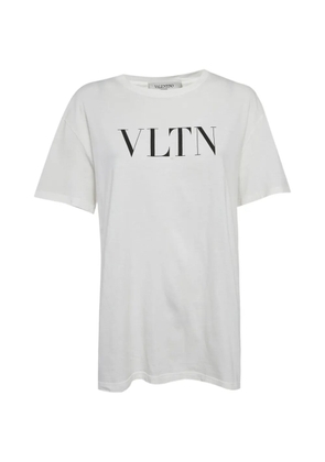 Valentino Garavani Pre-Owned VLTN logo-print T-shirt - White