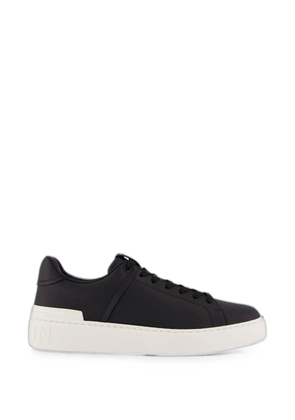 Balmain B-Court leather sneakers - Black