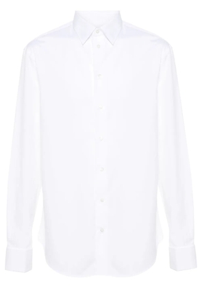 Emporio Armani long-sleeve cotton shirt - White
