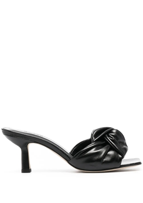 BY FAR 70mm Lana sandals - Black