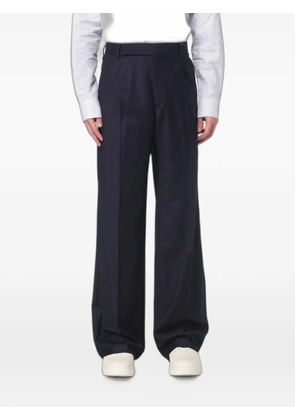 Emporio Armani pressed-crease trousers - Blue