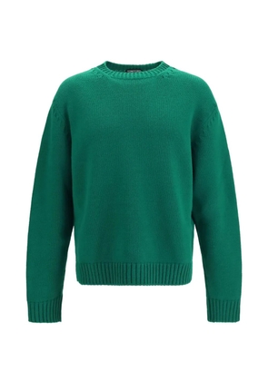 TOM FORD crew-neck long-sleeve sweater - Green