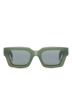Off-White Eyewear Virgil rectangle-frame sunglasses - Green
