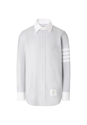Thom Browne 4-Bar Oxford shirt - Grey