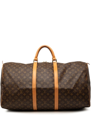 Louis Vuitton Pre-Owned 1989 Monogram Keepall 60 travel bag - Brown