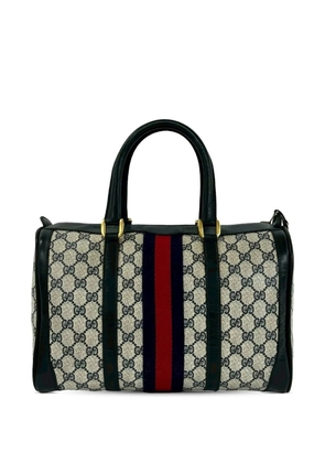 Gucci Pre-Owned 20th Century GG Supreme Web boston bag - Neutrals