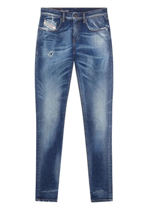 Diesel 2019 D-Strukt 09G89 slim-cut jeans - Blue