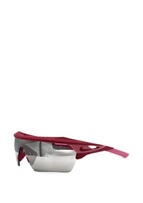 Nike Hyperforce Elite geometric-frame sunglasses - Red