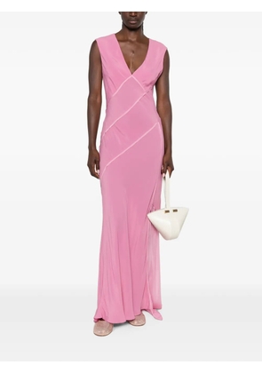 SIR. Elin panelled maxi dress - Pink