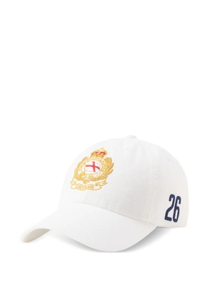 Polo Ralph Lauren embroidered-crest baseball cap - White
