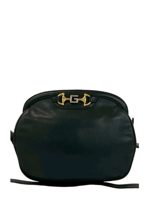 Gucci Pre-Owned 20th Century Calfskin Horsebit crossbody bag - Black